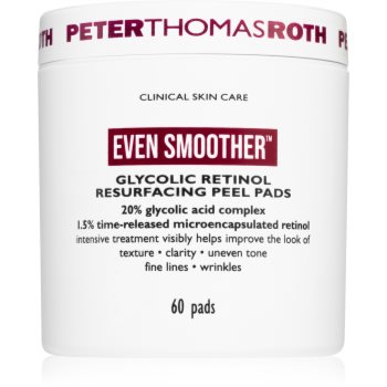 Peter Thomas Roth EVEN SMOOTHER™ Glycolic Retinol Resurfacing Peel Pads discuri pentru indepartarea impuritatilor pentru noapte - imagine 2